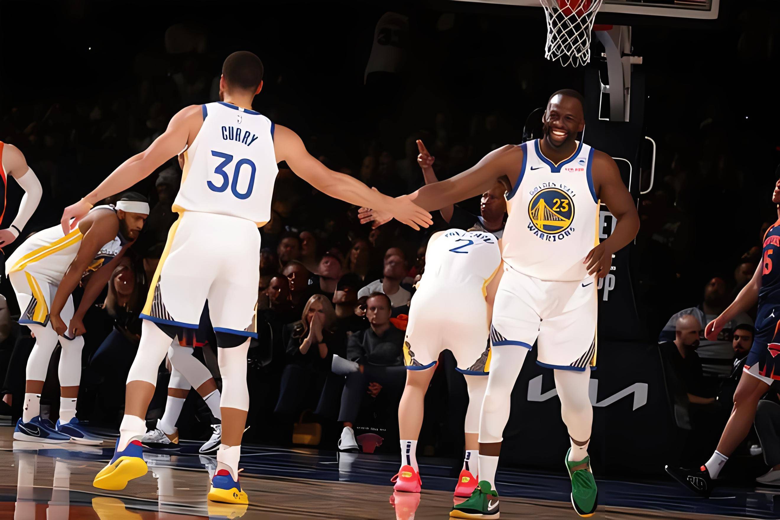 勇士大胜爵士，库里砍下35分